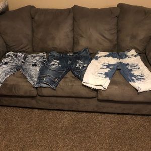 Men’s Denim shorts (3 pair)